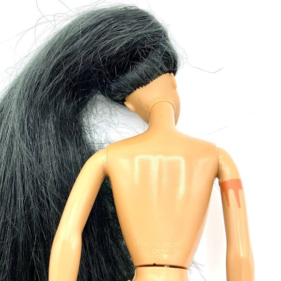 Vtg Disney Barbie POCAHONTAS Doll Nude Native American Indian Princess Mattel - Picture 10 of 12